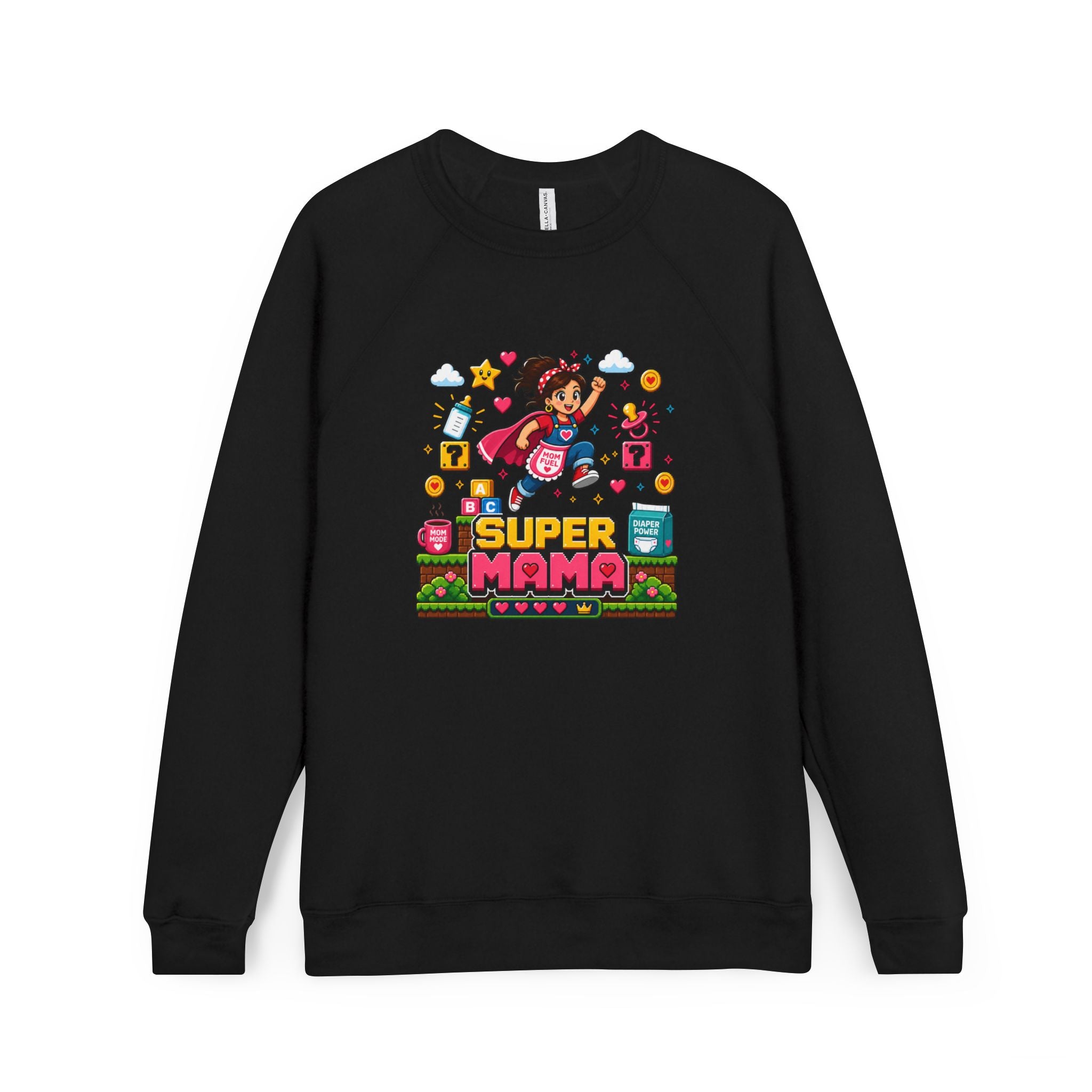 Super Mama Retro Gaming Sweatshirt