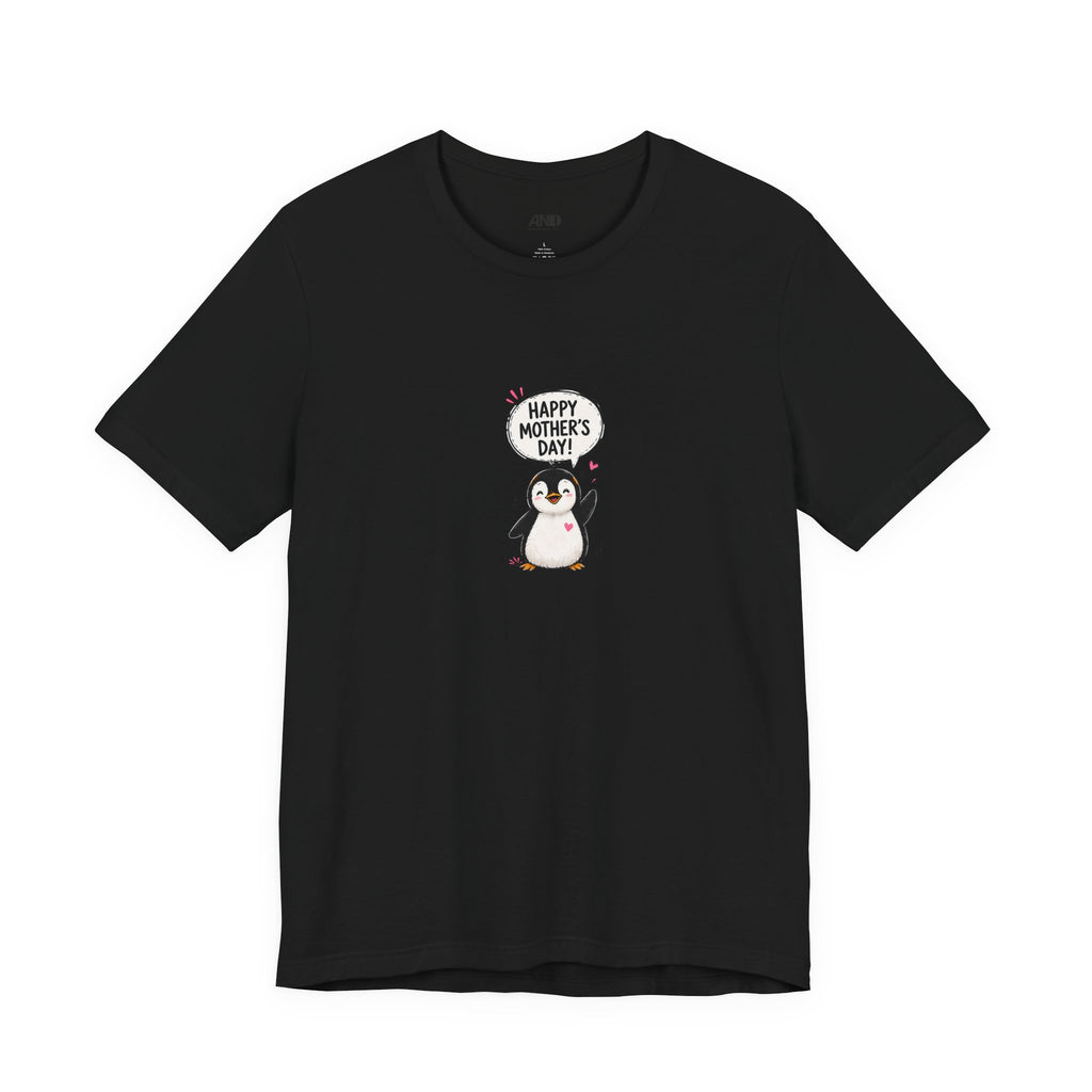 Mother’s Day Penguin Tee — “Happy Mother’s Day” Cute Mom & Chicks Shirt