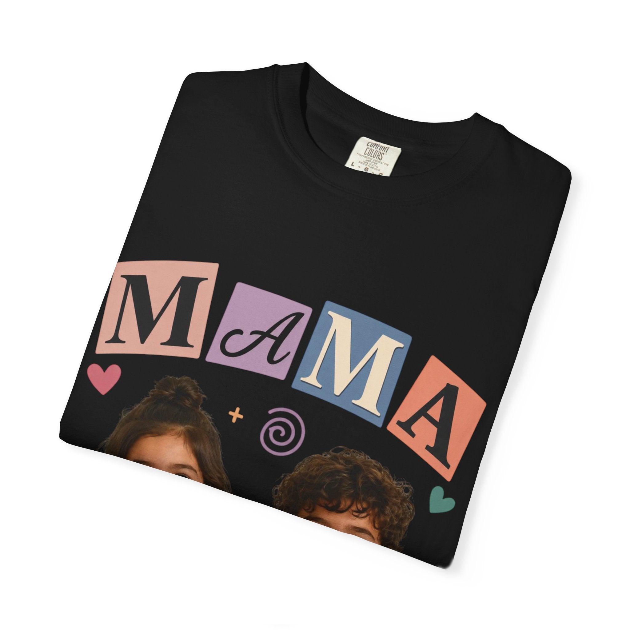 CUSTOM KIDS FACE MAMA TEE